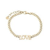 Edelstahlarmband - Buchstaben "Love" - Fox by Ren